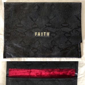 Handmade iPad Recycled Leather Velvet Lined Case